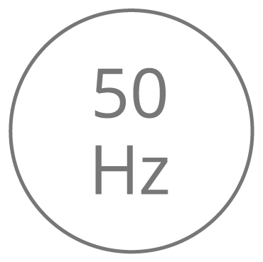 Stufe 2 — 50 Schwingungen pro Sekunde (Hertz)